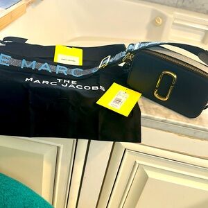 Marc Jacobs The Snapshot Bag- navy blue